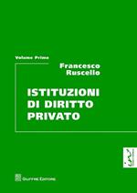 Istituzioni di diritto privato. Vol. 1