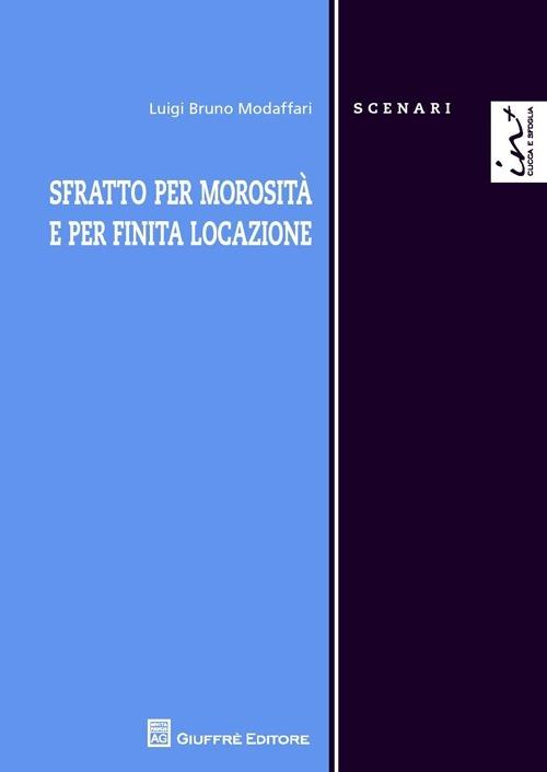 Sfratto per morosità e per finita locazione - Luigi B. Modaffari - copertina