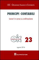 Principi contabili. Vol. 23: Lavori in corso su ordinazione