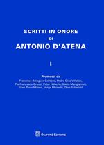 Scritti in onore di Antonio D'Atena