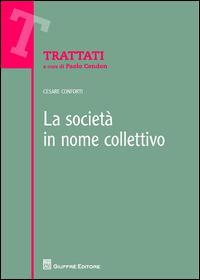 La società in nome collettivo - Cesare Conforti - copertina