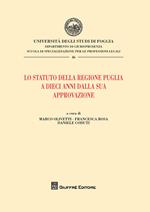 Lo statuto della Regione Puglia a dieci anni dalla sua approvazione