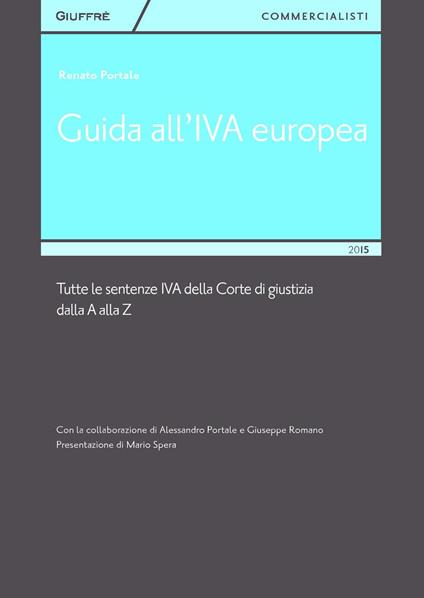 Guida all'IVA europea - Renato Portale - copertina