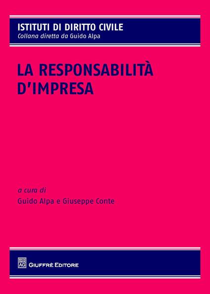 La responsabilità d'impresa - copertina
