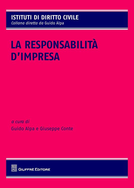 La responsabilità d'impresa - copertina