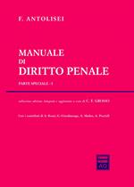 Manuale di diritto penale. Parte speciale. Vol. 1