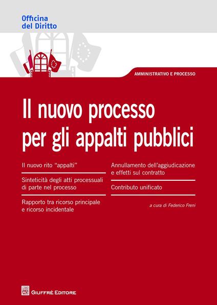 Il nuovo processo per gli appalti pubblici - copertina