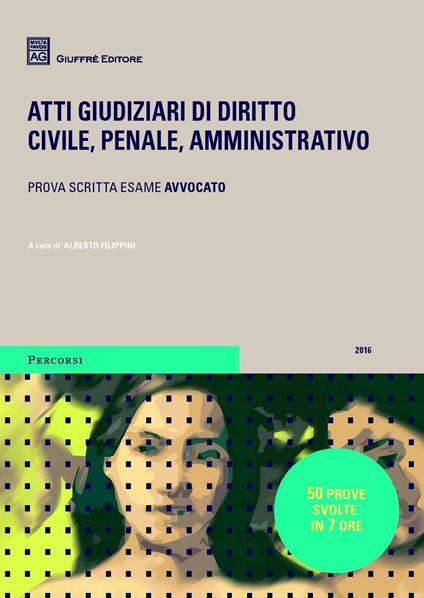 Atti di diritto civile, penale, amministrativo - copertina