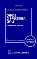 Codice di procedura civile e norme complementari