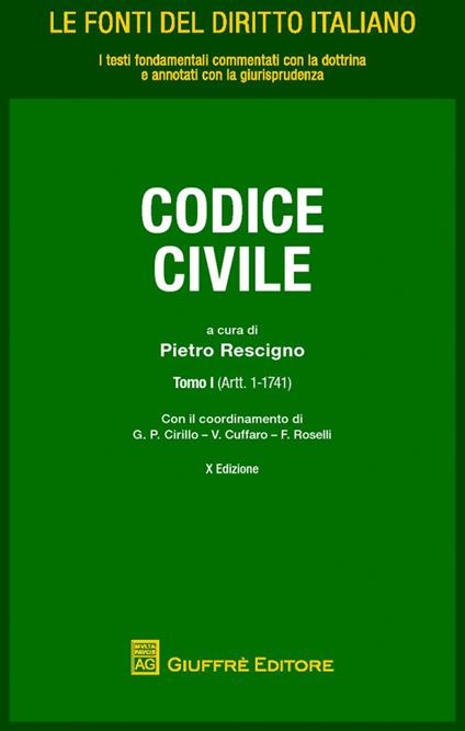 Codice civile - copertina