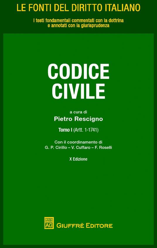 Codice civile - copertina