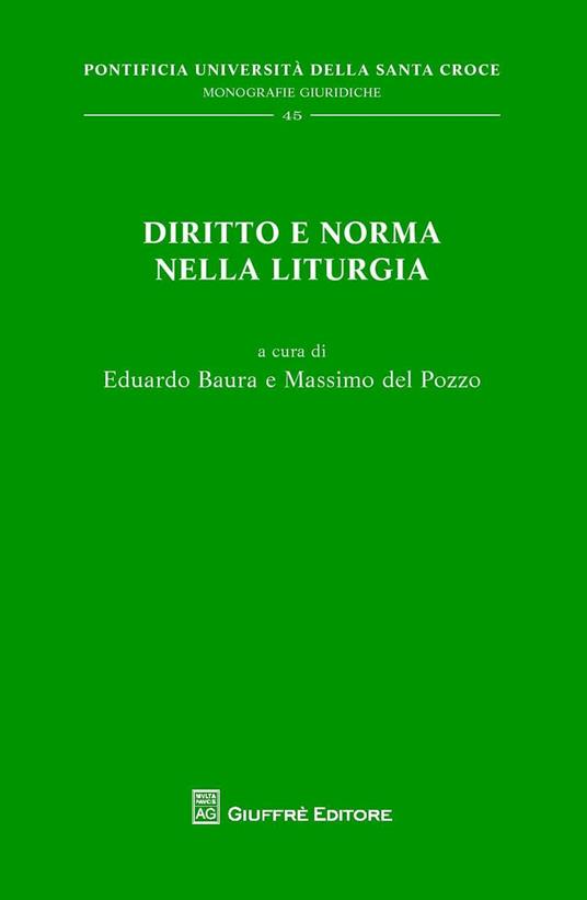 Diritto e norma nella liturgia - copertina