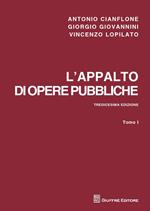 L' appalto di opere pubbliche