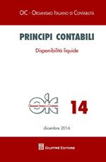 Principi contabili. Vol. 14: Disponibilità liquide