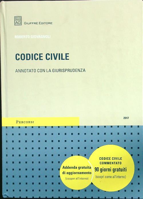 Codice civile. Annotato con la giurisprudenza