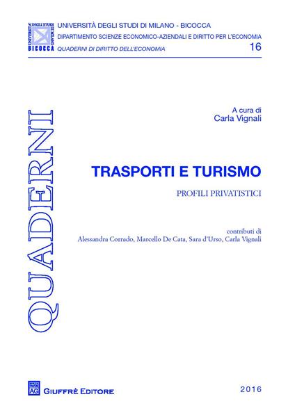 Trasporti e turismo - copertina