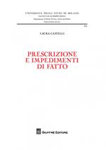 Prescrizione e impedimenti di fatto