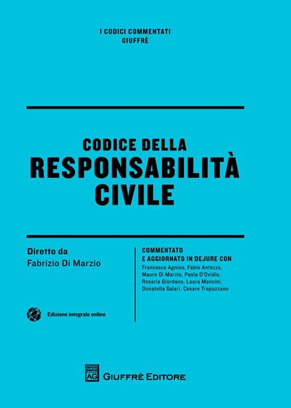 Codice della responsabilità civile - copertina