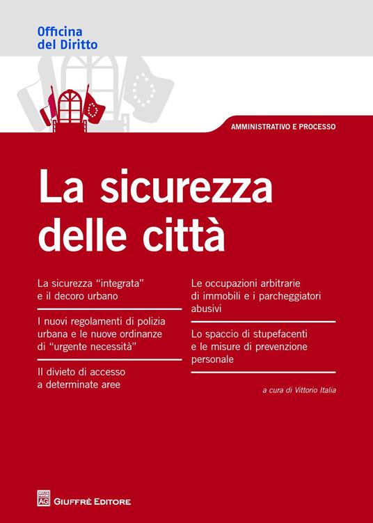 La sicurezza delle città - copertina