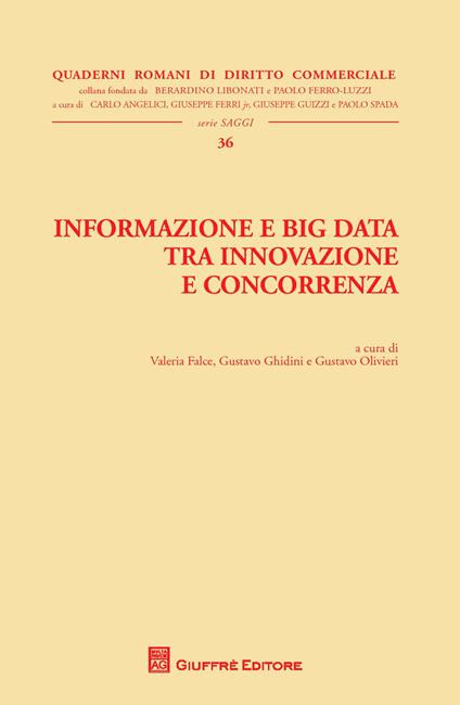 Informazione e big data tra innovazione e concorrenza - copertina