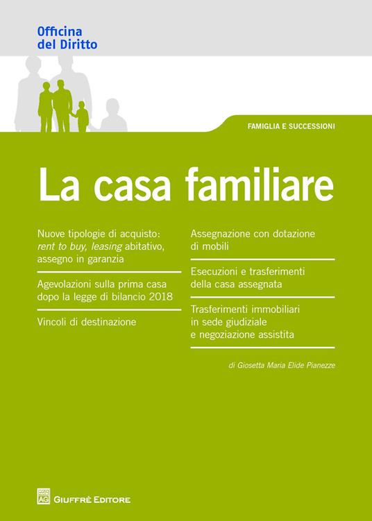 La casa familiare - Giosetta Pianezze - copertina
