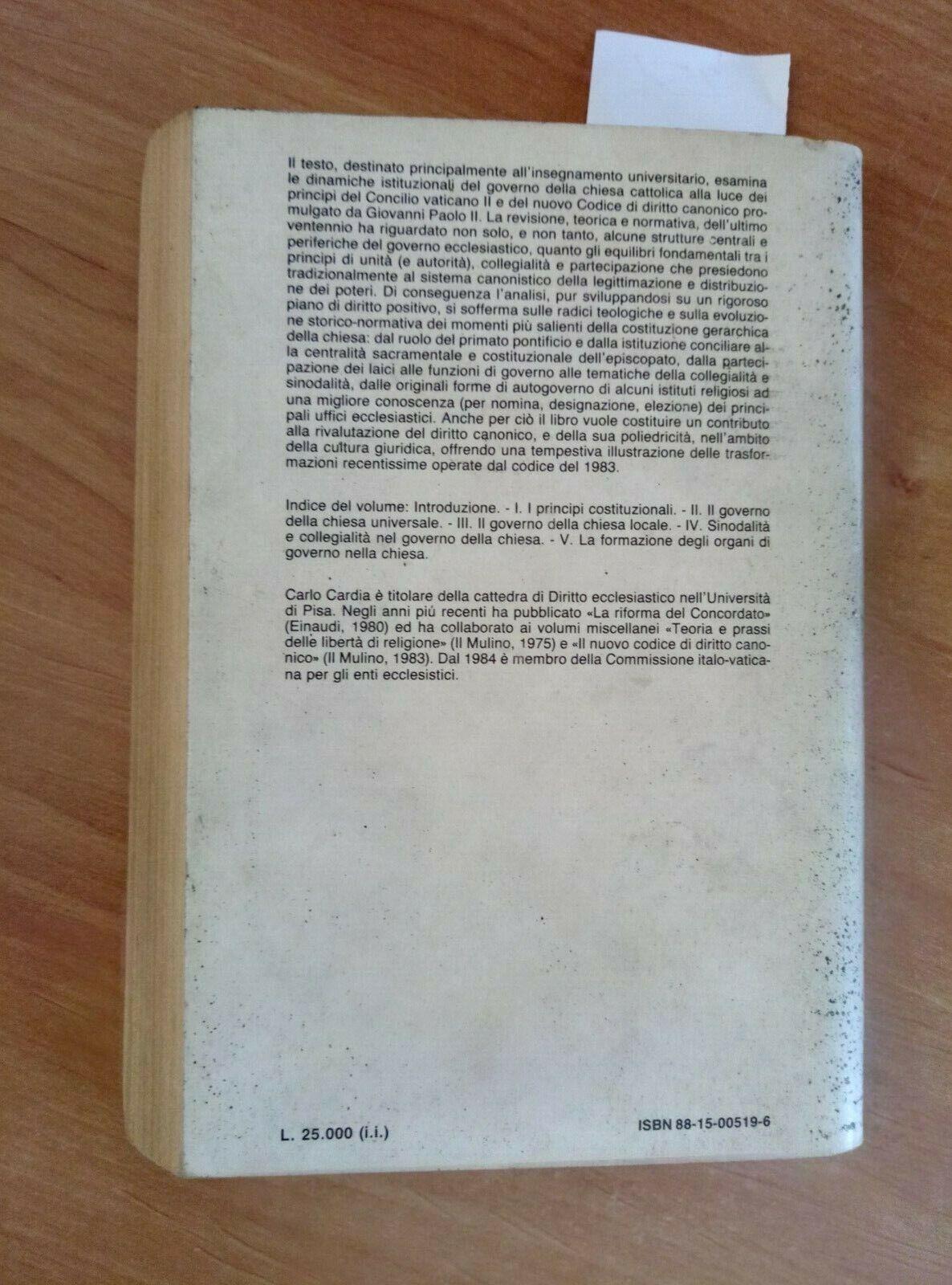 Il governo della Chiesa