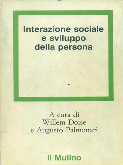 Interazione sociale e sviluppo della persona - copertina