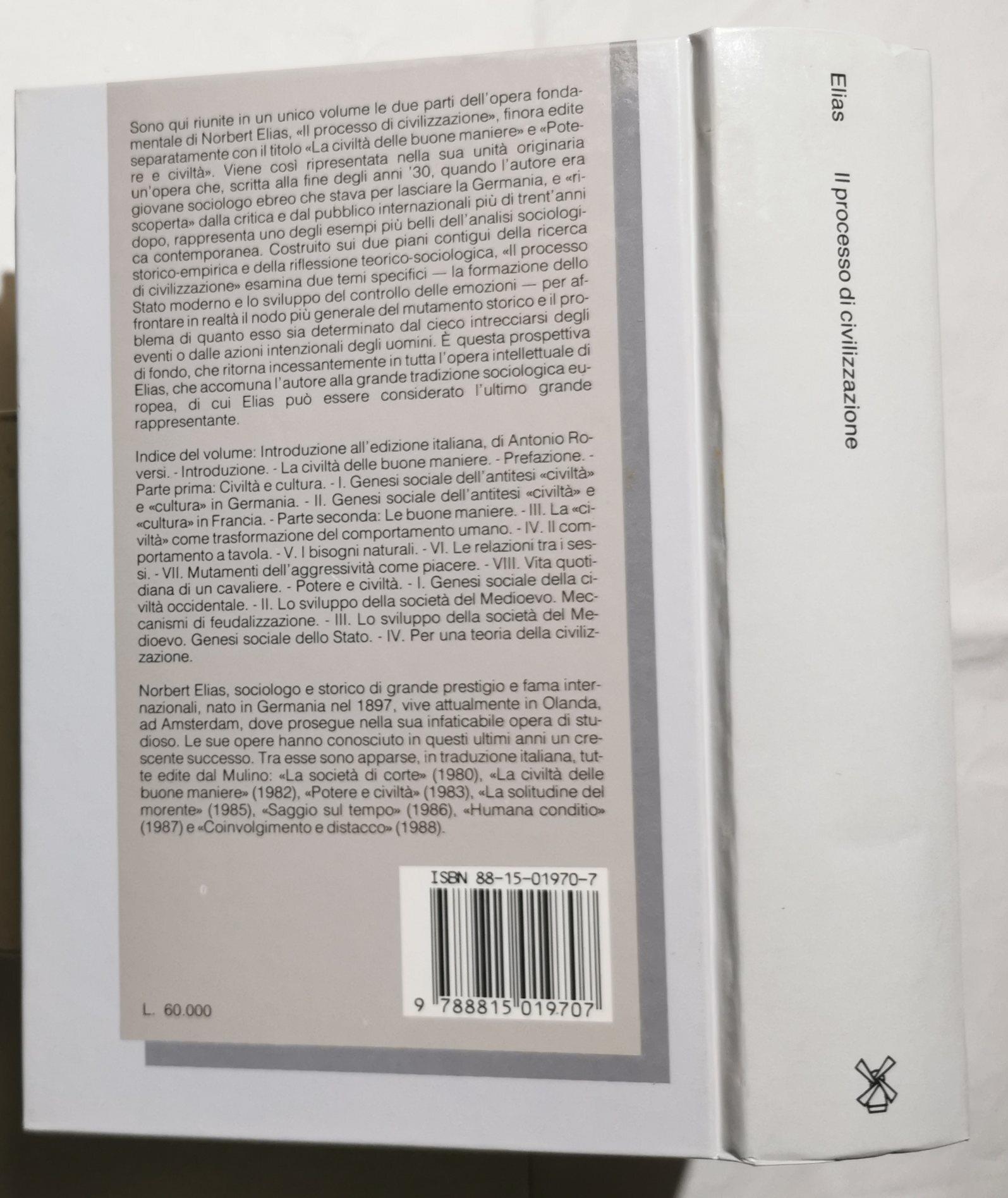 Il processo di civilizzazione
