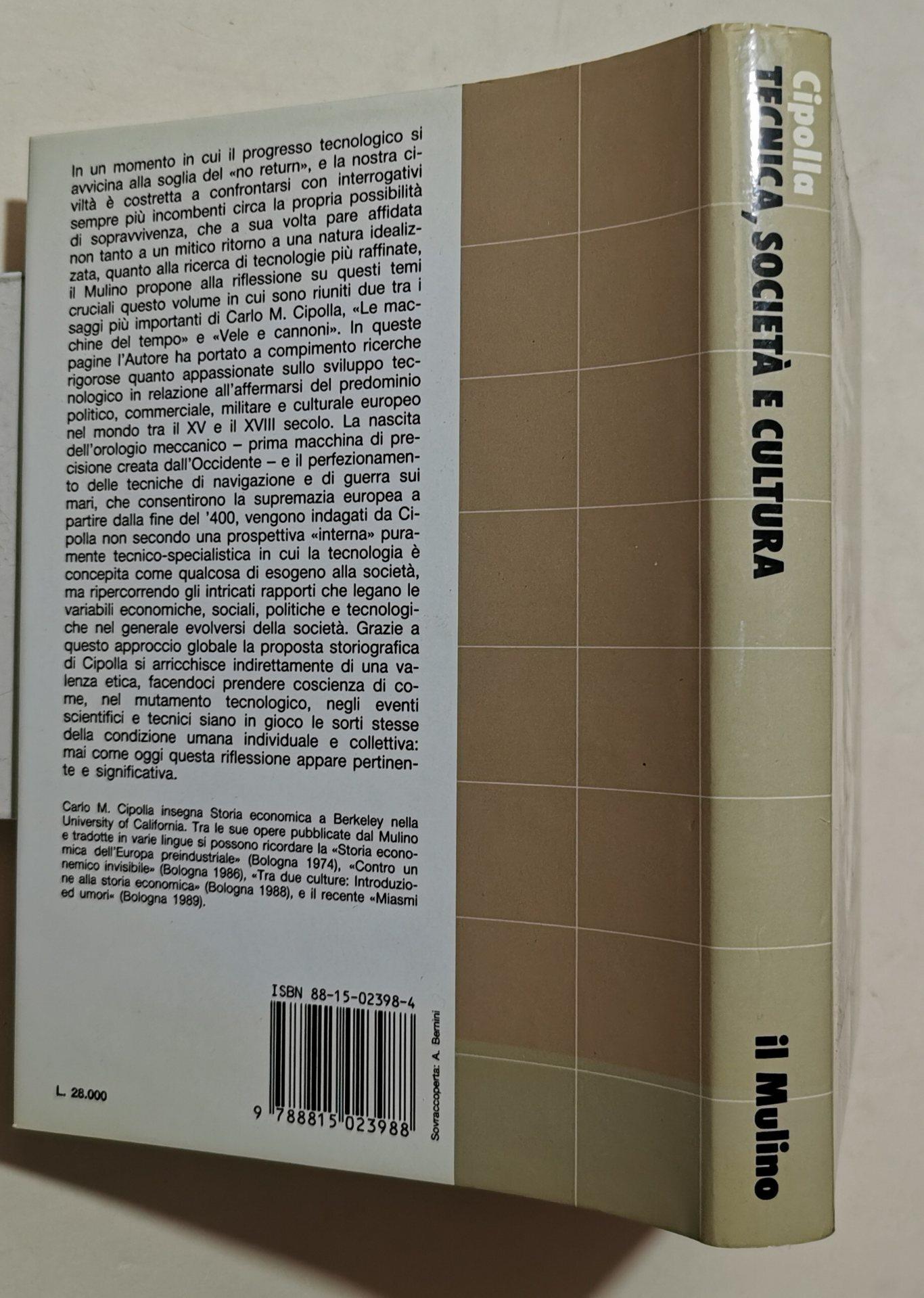 Tecnica, società e cultura. Alle origini della supremazia tecnologica dell'Europa