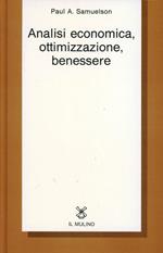 Analisi economica, ottimizzazione, benessere