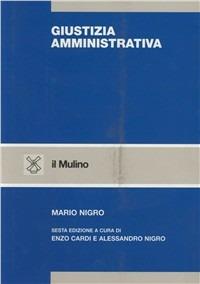 Giustizia amministrativa - Mario Nigro - copertina