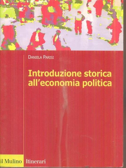 Introduzione storica all'economia politica - Daniela Parisi - copertina