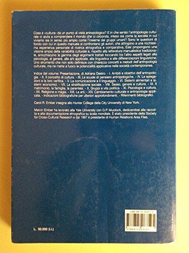 Antropologia culturale - Carol R. Ember,Melvin Ember - 2