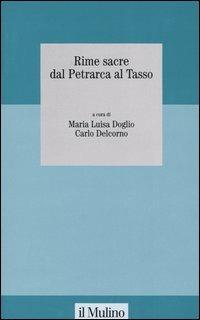 Rime sacre dal Petrarca al Tasso - copertina