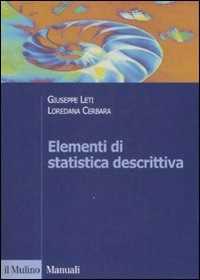Libro Elementi di statistica descrittiva Giuseppe Leti Loredana Cerbara