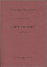 Scritti filosofici