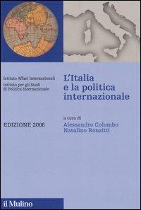 L' Italia e la politica internazionale 2006 - copertina