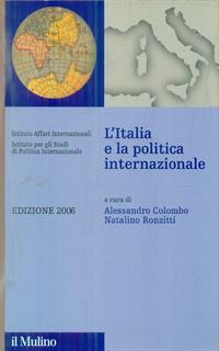 L' Italia e la politica internazionale 2006