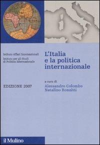 L' Italia e la politica internazionale 2007 - copertina