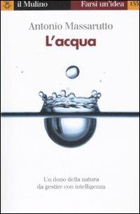 L' acqua - Antonio Massarutto - copertina