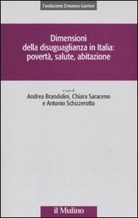 Dimensioni della disuguaglianza in Italia: povertà, salute, abitazione - copertina