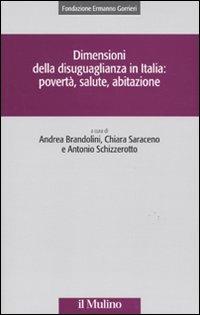 Dimensioni della disuguaglianza in Italia: povertà, salute, abitazione - copertina