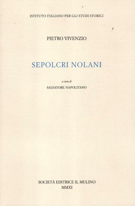 Sepolcri nolani - Pietro Vivenzio - 2