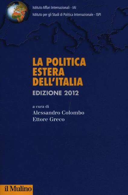 La politica estera dell'Italia 2012 - copertina