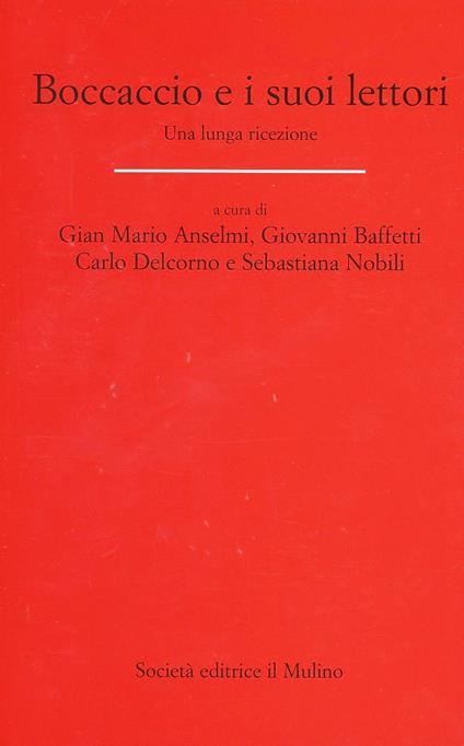 Boccaccio e i suoi lettori. Una lunga ricezione - copertina