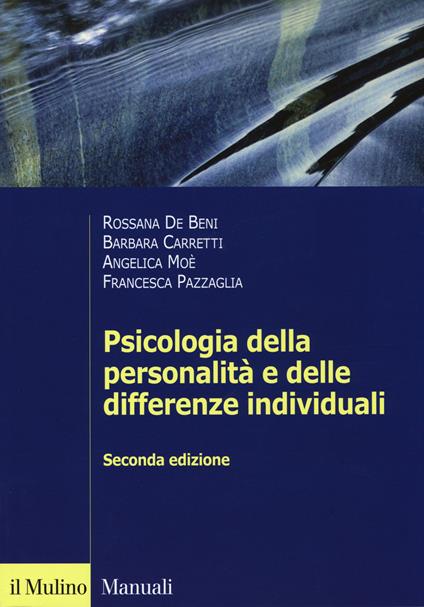 Psicologia della personalità e delle differenze individuali - copertina