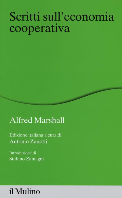 Scritti sull'economia cooperativa -  Alfred Marshall - copertina