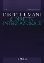 Diritti umani e diritto internazionale (2015). Vol. 3