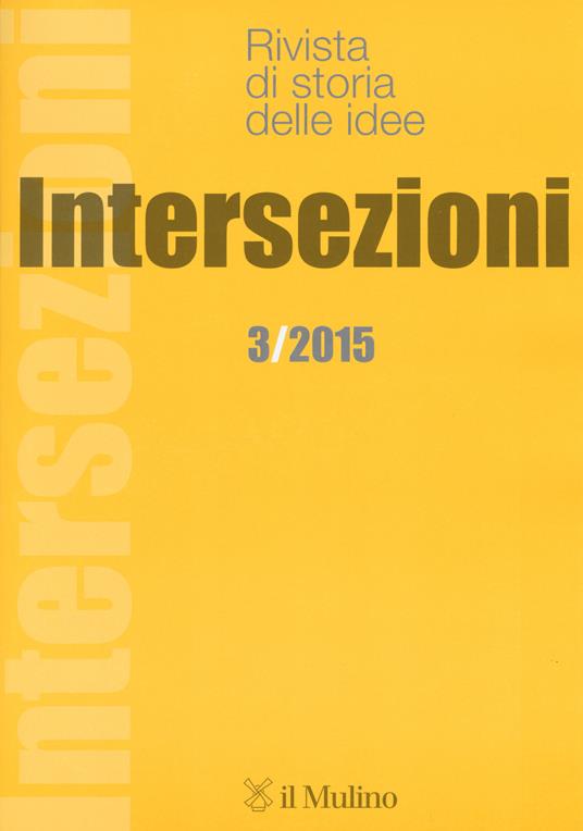 Intersezioni (2015). Vol. 3 - copertina