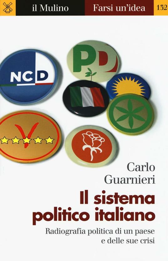 Il sistema politico italiano. Radiografia politica di un paese e delle sue crisi - Carlo Guarnieri - copertina